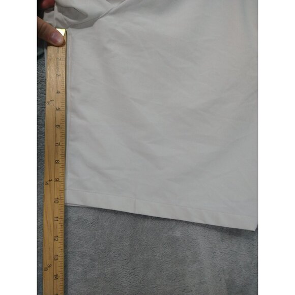 Nike Golf Shorts Mens 38 Beige Flex Performance Flat Front High Rise Stretch - Picture 5 of 10